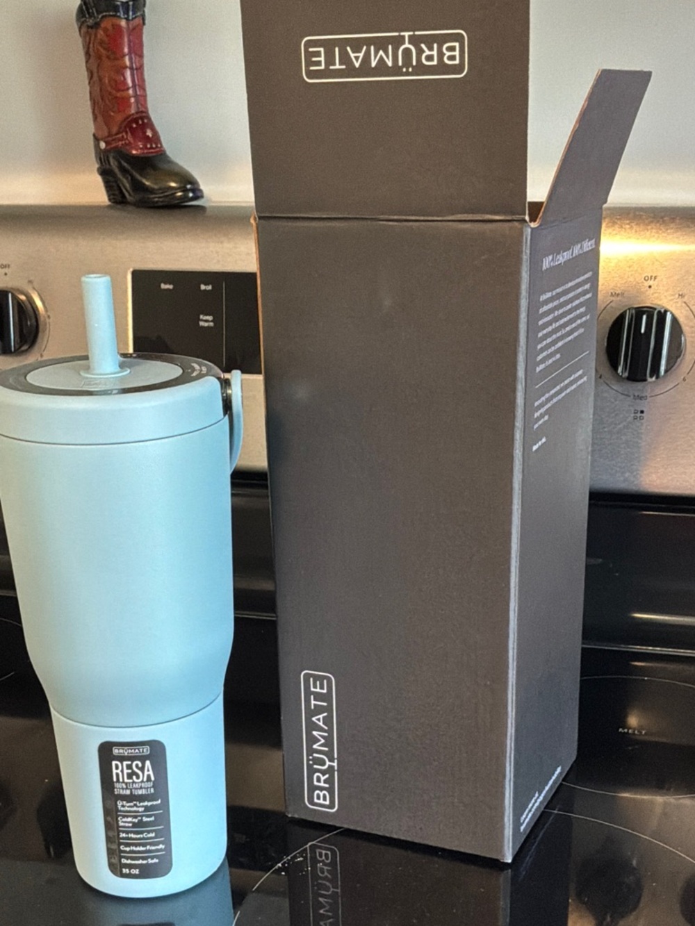 BrüMate Resa Stainless Steel Travel Tumbler - Light Blue